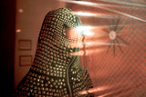 Studded Full Zip Mask Hoodie